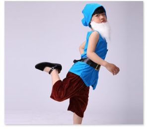 Thuê Trang phục 7 chú lùn cộc tay (mẫu mới) - Trang phục biểu diễn trẻ em tại Hà Nội