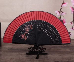 Quạt giấy phong cách Nhật - mẫu 13 cho thuê tại Hà Nội
