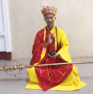 Cho thuê Trang phục Đường Tăng 2 lớp cao cấp tại Hà Nội