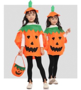 Cho thuê Trang phục hóa trang halloween bí ngô cho bé tại Hà Nội