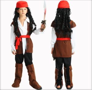 Thuê Trang phục hóa trang halloween cướp biển cho bé - Trang Phục Cướp Biển tại Hà Nội