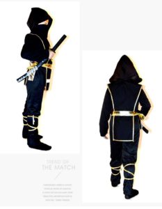 Thuê Trang phục hóa trang halloween Ninja-Samurai trẻ em - Trang phục halloween cho bé tại Hà Nội