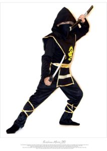 Cho thuê Trang phục hóa trang halloween Ninja-Samurai trẻ em tại Hà Nội