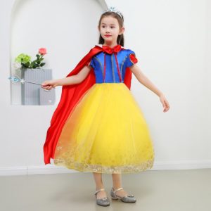 Thuê Váy công chúa bạch tuyết cho trẻ em - Trang phục halloween cho bé tại Hà Nội
