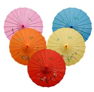 Thuê Ô cổ trang cho biểu diễn đóng phim chụp hình cổ trang - Ô Quạt tại Hà Nội