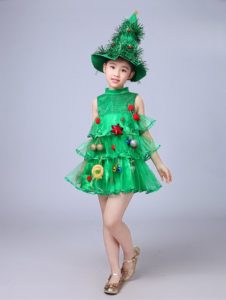 Thuê Váy cây thông noel trang phục giáng sinh - Đồ Noel Cho Bé tại Hà Nội