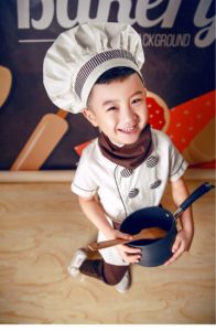 Thuê Trang phục đầu bếp nhí áo đầu bếp trẻ em - Trang Phục theo ngành nghề tại Hà Nội
