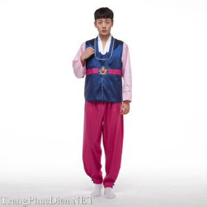 Thuê Áo Hanbok nam truyền thống Hàn Quốc - Trang Phục Hàn Quốc tại Hà Nội