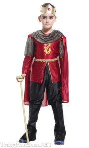 Trang phục cosplay vua hoàng tử Hy Lạp La Mã cổ cho bé