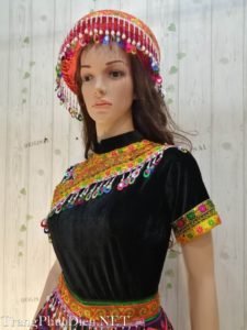 Trang phục dân tộc Mèo - ảnh chi tiết trang phục cho thuê
