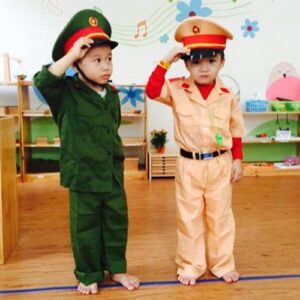 Thuê Trang phục bộ đội Việt Nam cho trẻ em - Quần Áo Đồng Phục tại Hà Nội