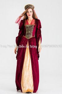 Thuê Trang phục quý tộc Ai Cập nữ - Trang phục Ai Cập-Ả Rập tại Hà Nội