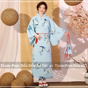 Thuê Áo Kimono nữ Nhật 05 - Trang phục Nhật Bản tại Hà Nội