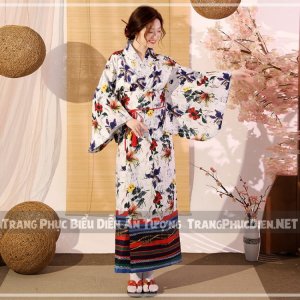 Thuê Áo Kimono nữ Nhật 06 - Trang phục Nhật Bản tại Hà Nội