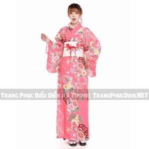 Thuê Áo Kimono nữ Nhật Bản 08 - Trang phục Nhật Bản tại Hà Nội