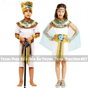Set gia đình Pharaon-nữ hoàng Ai Cập - ảnh chi tiết trang phục cho thuê