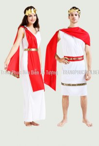 Cho thuê Trang phục Hy Lạp đôi nam nữ tại Hà Nội