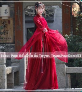 Thuê Hán phục hoa bỉ ngạn nữ - Trang Phục Trung Quốc tại Hà Nội