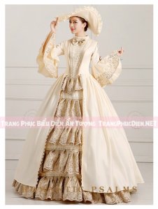 Trang phục quý tộc cung đình châu âu nữ