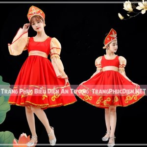 Cho thuê Váy công chúa Nga-trang phục truyền thống nước Nga ( 2 ) tại Hà Nội