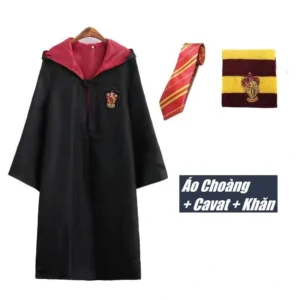 Áo choàng Harry Potter Gryffindor đỏ (HP-005), cho thuê tại Hà Nội