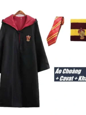 Áo choàng Harry Potter Gryffindor đỏ (HP-005), cho thuê tại Hà Nội