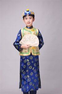 Cho thuê Trang phục Ngũ A Ca, công tử hoàng tử quý tộc thời nhà Thanh cho bé tại Hà Nội