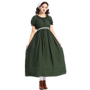 Thuê Trang phục cô gái Hà Lan, thôn nữ đồng quê thời Trung Cổ Châu Âu - Trang Phục Nhân Viên Quán Bia Tạp Vụ Bồi Bàn tại H…