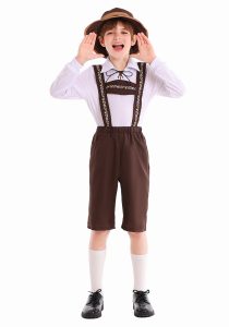 Cho thuê Trang phục lễ hội châu Âu, nhân viên, bồi bàn bé trai tại Hà Nội