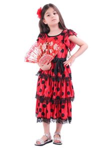 Cho thuê Váy Tây Ban Nha cho bé gái tại Hà Nội