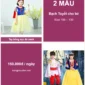 Trang phục công chúa Bạch Tuyết cho bé – 2 mẫu cho thuê tại Hà Nội