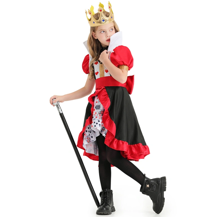 Trang phục Nữ hoàng Cơ (Queen of Hearts) – bé gái và người lớn 18 Trang phục Nữ hoàng Cơ – mẫu bé gái