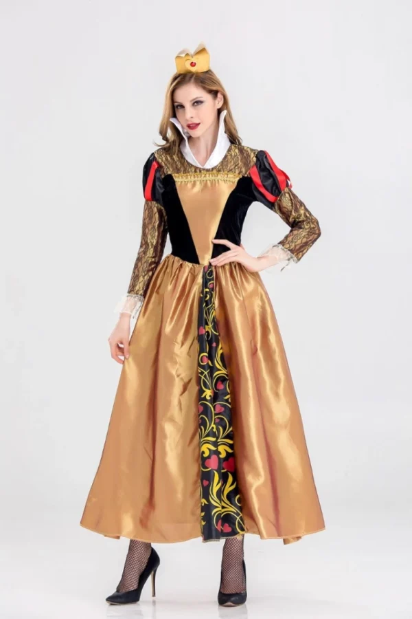 Trang phục Nữ hoàng Cơ (Queen of Hearts) – bé gái và người lớn 2 Trang phục Nữ hoàng Cơ – mẫu người lớn