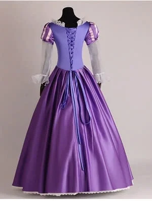 Váy công chúa tóc dài Rapunzel người lớn 2 Váy công chúa tóc dài Rapunzel người lớn, cho thuê tại Hà Nội